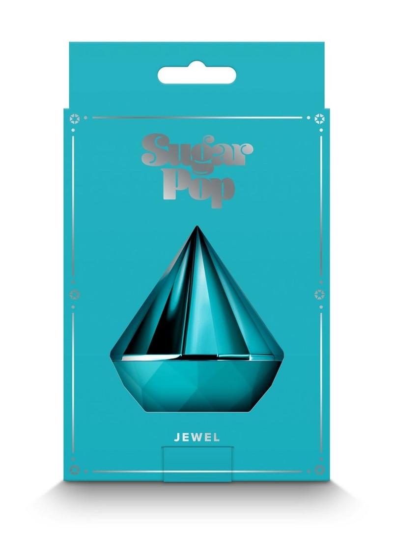 Sugar Pop Jewel Rechargeable Silicone Clitoral Stimulator - Teal