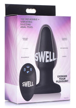 Swell Inflatable Rechargeable Silicone Vibrating Anal Plug