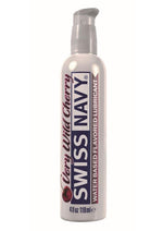 Swiss Navy Flavored Lubricant 4oz/118ml -Very Wild Cherry