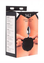 Tailz Onyx Bunny Tail Anal Plug