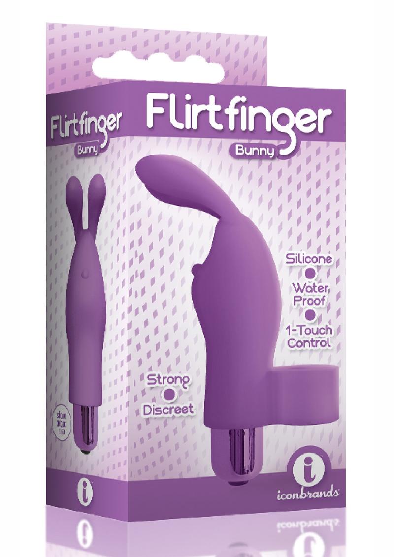 The 9's - Flirt Finger Silicone Bunny