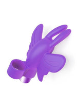 The 9's - Flirt Finger Silicone Butterfly - Pink/Purple