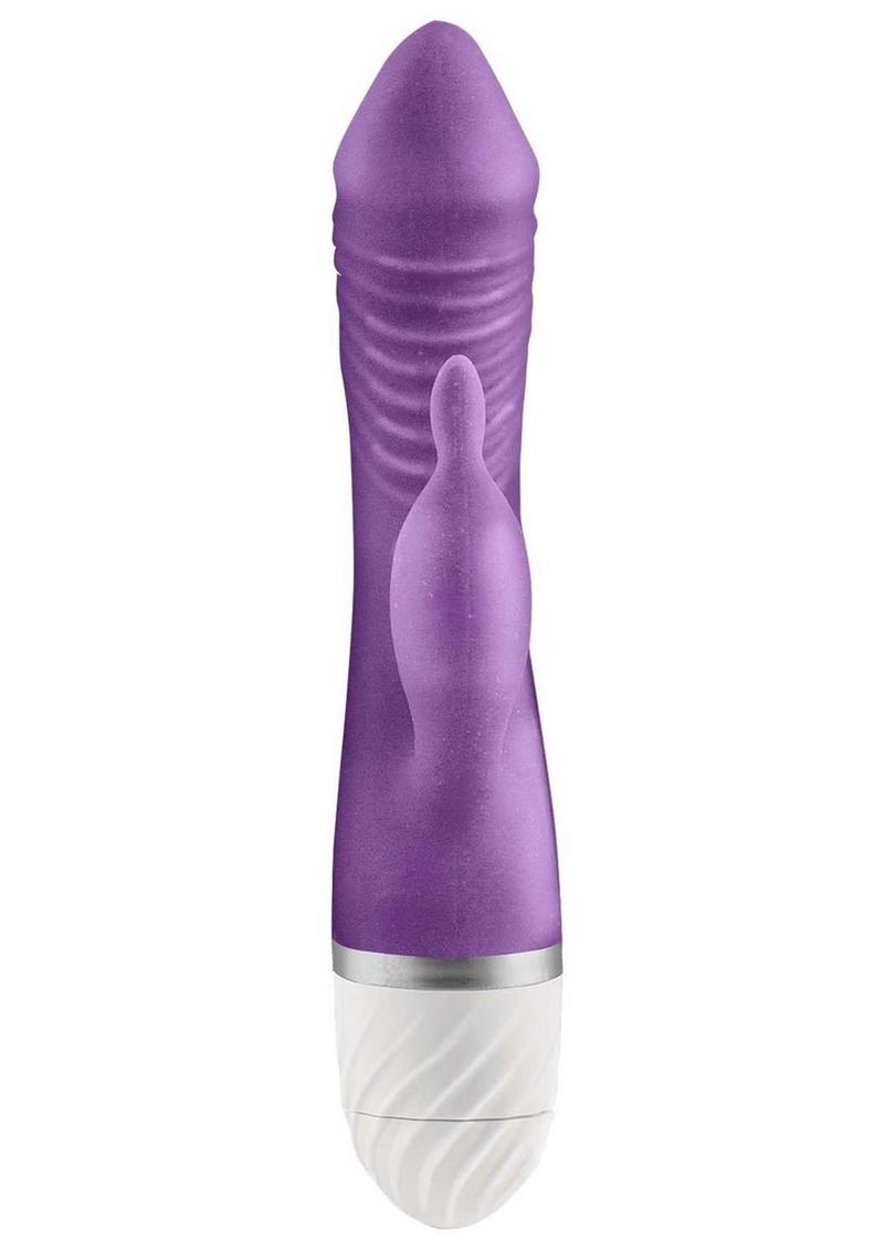 The Beat Tickler Silicone Clitoral Stimulator - Purple