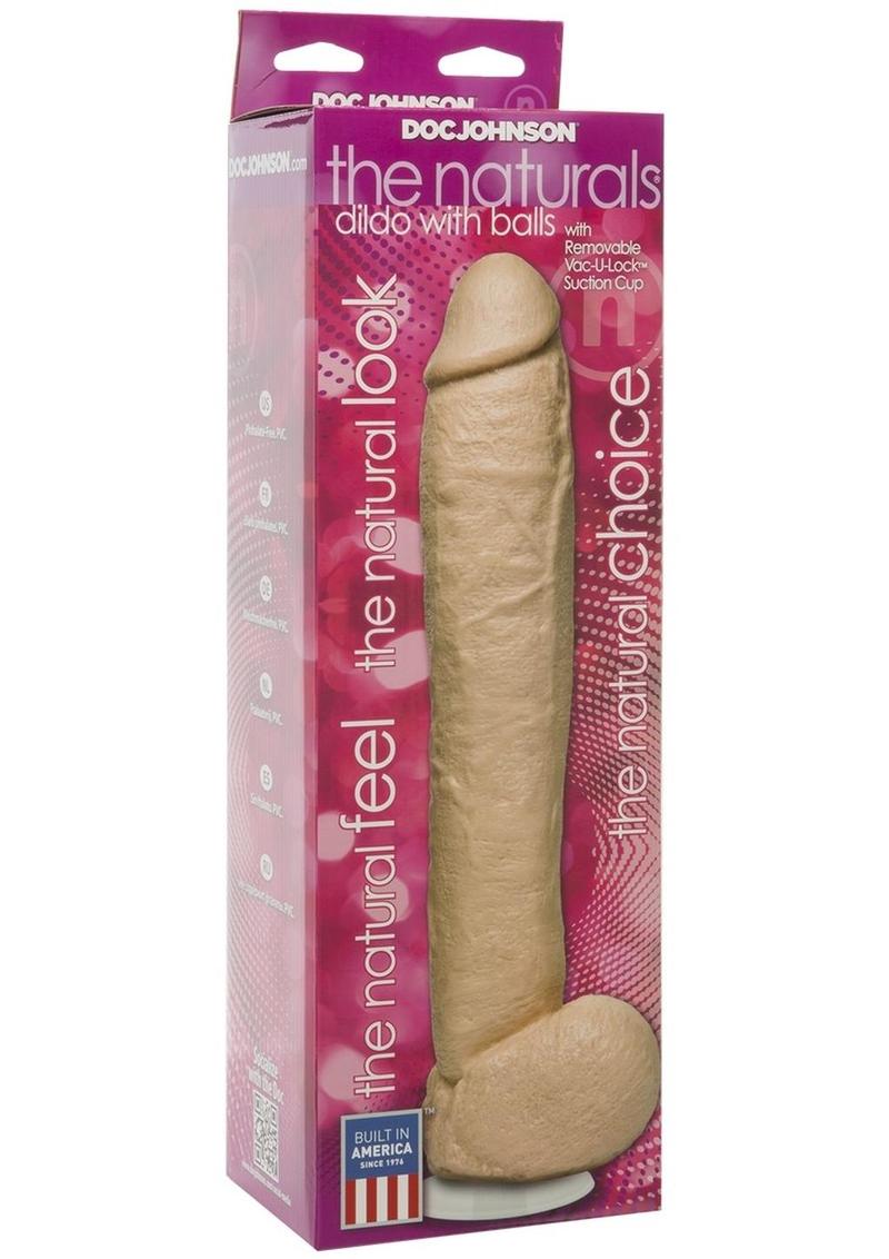 The Naturals Dildo with Balls