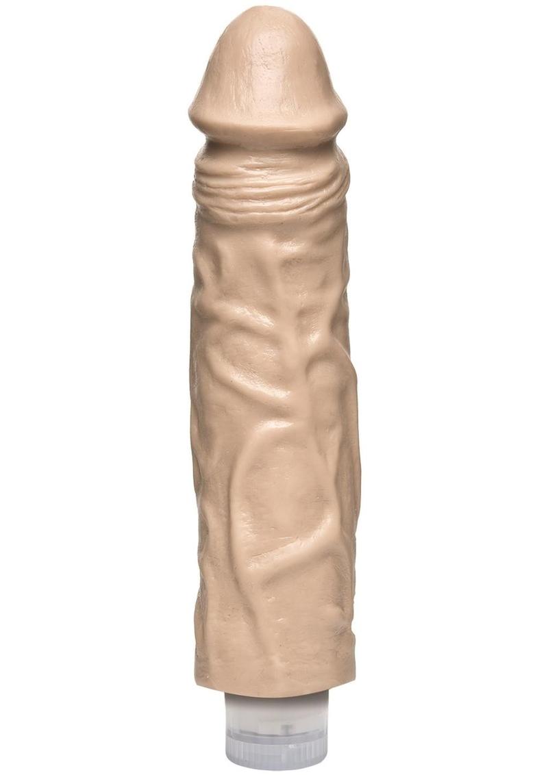 The Naturals Heavy Veined Thick Dildo - Flesh/Vanilla - 8in