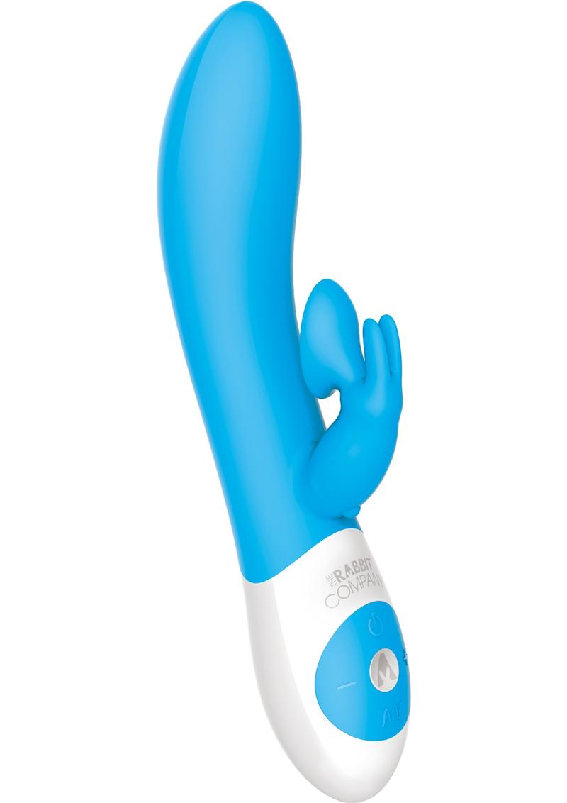 The Kissing Rabbit Rechargeable Silicone Vibrator with Clitoral Suction