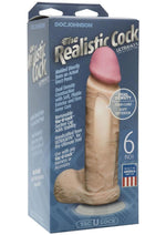 The Realistic Cock Ultraskyn Dildo - Vanilla - 6in