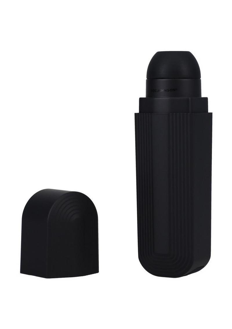 This Products Sucks Lipstick Suction Toy Rechargeable Silicone Clitoral Stimulator - Black