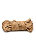 Tied Up Jute Bondage Rope - Tan - 50ft