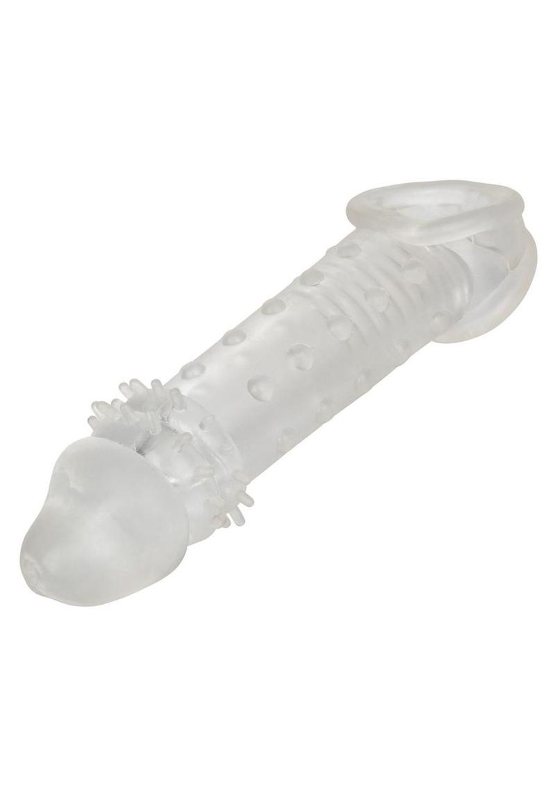 Ultimate Stud Penis Extender with Scrotum Support - Clear