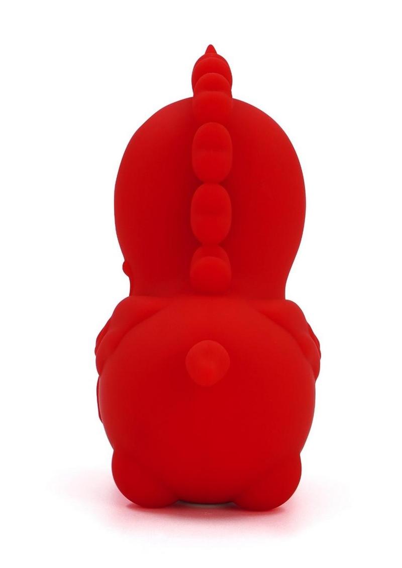 Unihorn Cupid's Beau The Nussling Nose One Rechargeable Silicone Clitoral Vibrator - Red