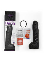 Vac-U-Lock Codeblack Realistic Hung Dildo - Black - 12in