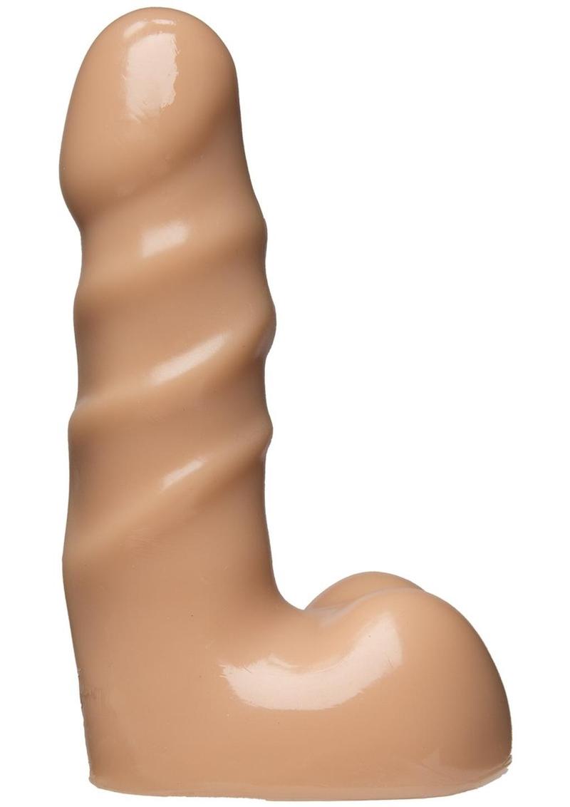 Vac-U-Lock Raging Hard-Ons Dildo - Flesh/Vanilla - 5.5in