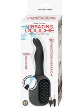 Vibrating Douche Rechargeable Silicone Anal Douche