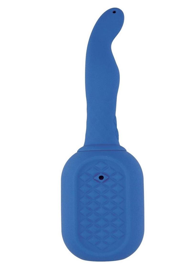 Vibrating Douche Rechargeable Silicone Anal Douche