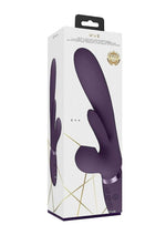 Vive Ena Rechargeable Silicone Triple Motor Thrusting G-Spot with Flapper and Air Wave Clit Stimulation Vibrator