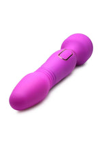 Wand Essential Ultra Thrust-Her Deluxe Rechargeable Silicone Thrusting and Vibrating Wand - Purple