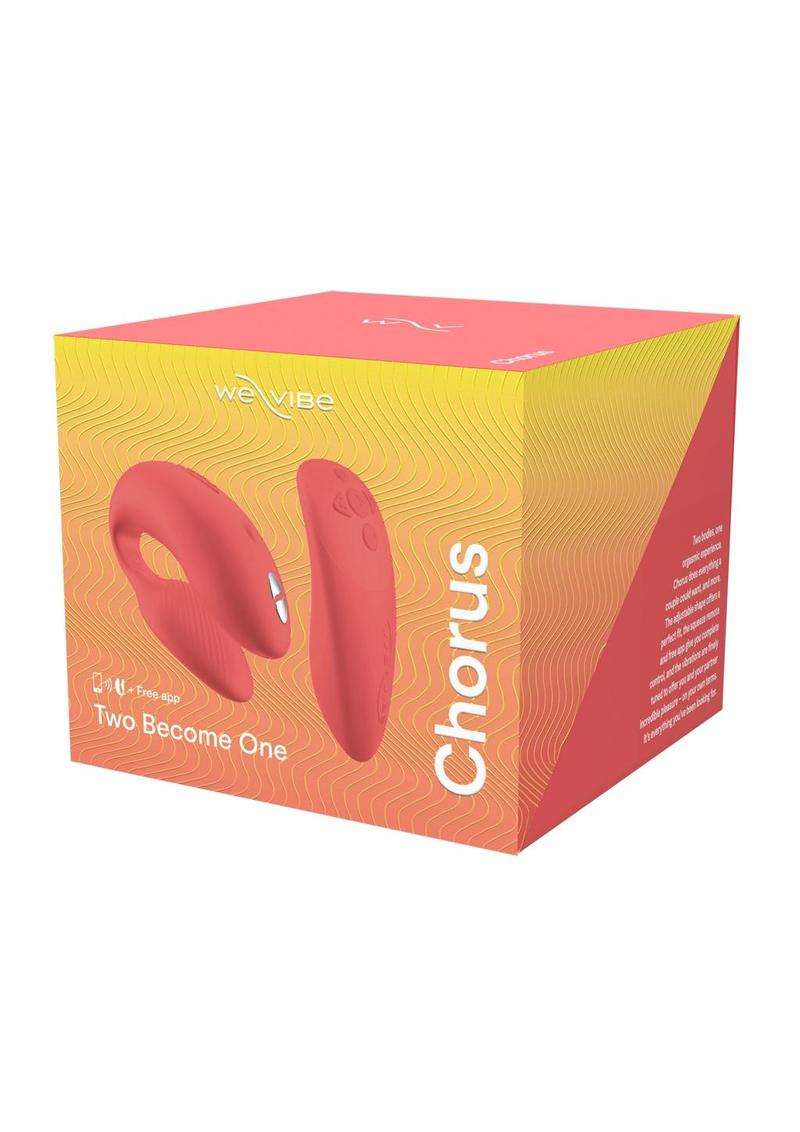 We-Vibe Chorus Rechargeable Couples Vibrator with Squeeze Control - Crave