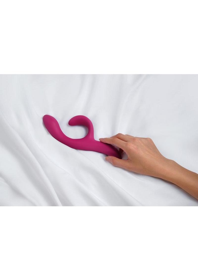 We-Vibe Nova 2 Rechargeable Silicone Rabbit Vibrator - Pink