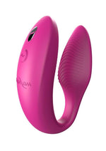 We-Vibe Sync Rechargeable Silicone Couples Vibrator with Remote Control - Dusty - Pink