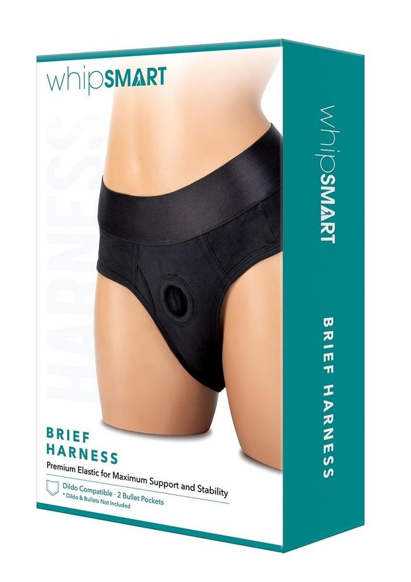 WhipSmart Brief Harness - Black - XLarge