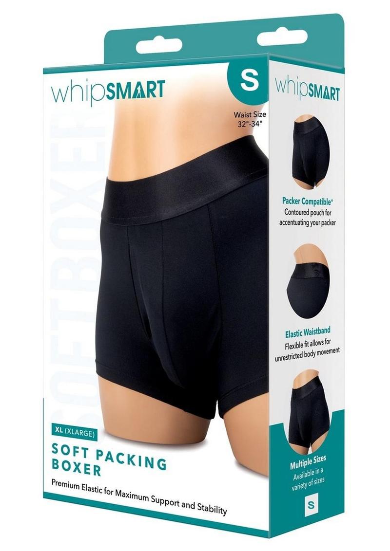 WhipSmart Soft Packing Boxer - Black - Small