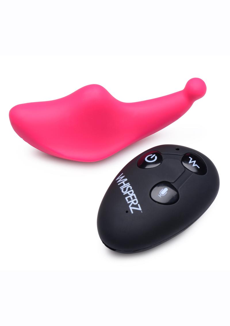 Whisperz Voice Activated 10x Panty Vibe with Remote Control - Pink