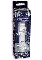 White Nights Velvet Touch Pocket Rocket Waterproof