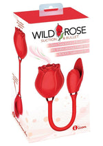 Wild Rose and Bullet Rechargeable Silicone Clitoral Stimulator with Suction