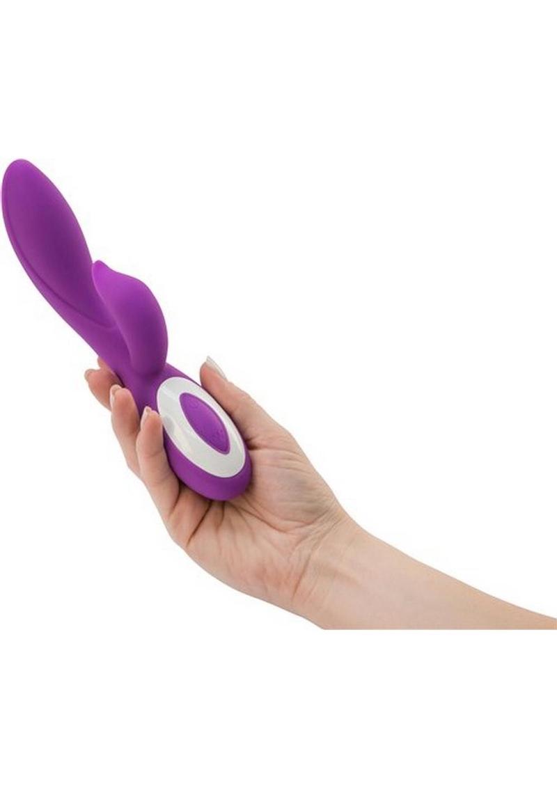 Wonderlust Harmony Rechargeable Silicone Vibrator - Purple