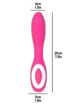 Wonderlust Serenity Rechargeable Silicone Vibrator - Pink