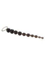 X 10 Anal Beads - Black