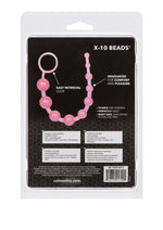 X 10 Anal Beads - Pink