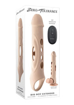 Zero Tolerance Big Boy Extender Rechargeable Silicone Penis Extension with Remote