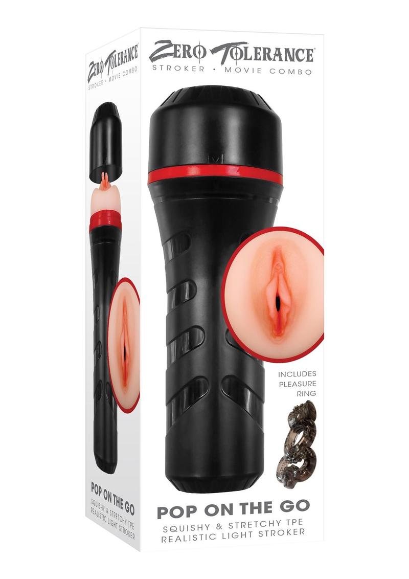 Zero Tolerance Pop On The Go Realistic Vagina Stroker