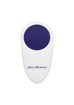 Zero Tolerance The Rocker Rechargeable Silicone Vibrating Prostate Massager with Remote Control - Navy Blue/Purple