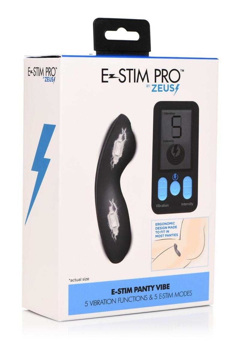 Zeus Electrosex E-Stim Panty Vibe with Remote Control